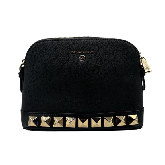 MICHAEL MK Michael Kors Jet Set Large Stud Dome Crossbody Bag - Picture 2 of 11